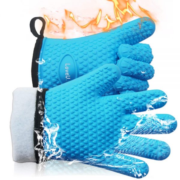 Silicone and Cotton Double-Layer Heat Resistant