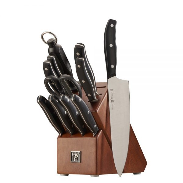 HENCKELS Definition Knife Block Set, 12-pc, Hardwood