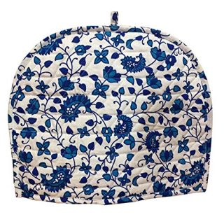 ARTSZONIA Blue Tea Cozy Creative Cotton Tea Cosy Indian Mandala Tea Cozies Tea Pot Cover