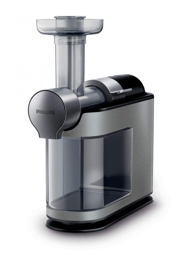 Philips Kitchen Appliances HR1897/34 Micro Masticating Juicer Avance Collection, Silver, One Size