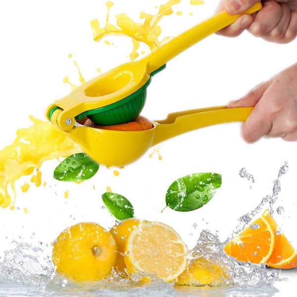 YouTop Kitchen Lemon Lime Manual Juicer Hand Squeezer Orange Citrus Press Heavy Duty Fruit Press for Party Drink (Green)