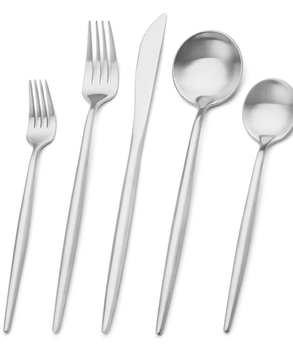 GIOCOCO, 20-piece Stainless Steel Kitchen Flatware Set