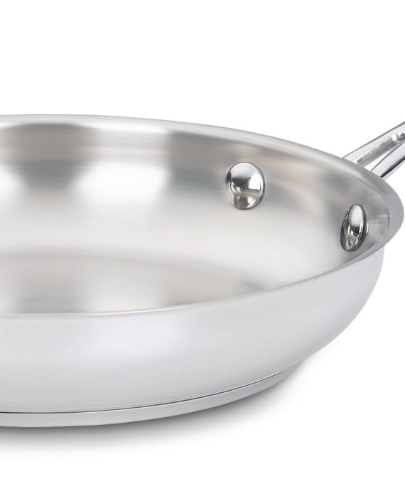 Cuisinart 722-24 Chef's Classic Stainless 10-Inch Open Skillet
