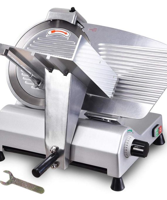 WeChef Commercial Electric Meat Slicer 12 inch Stainless Steel Blade Deli Cheese Food Cutter Restaurant Home