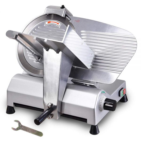 WeChef Commercial Electric Meat Slicer 12 inch Stainless Steel Blade Deli Cheese Food Cutter Restaurant Home