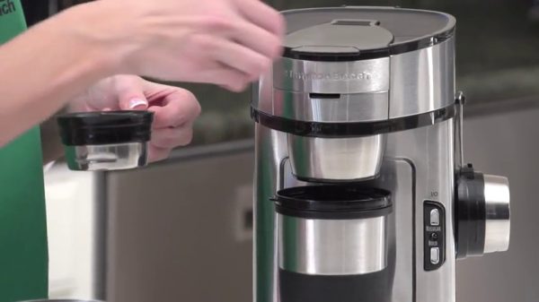 Hamilton Beach Scoop Single Serve Coffee Maker, Fast Brewing - Image 7
