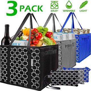 Heavy Duty Shopping Bags with Zip Coin Purse
