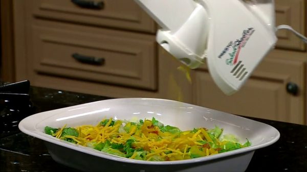 Presto Salad Shooter Electric Slicer/Shredder,White - Image 6