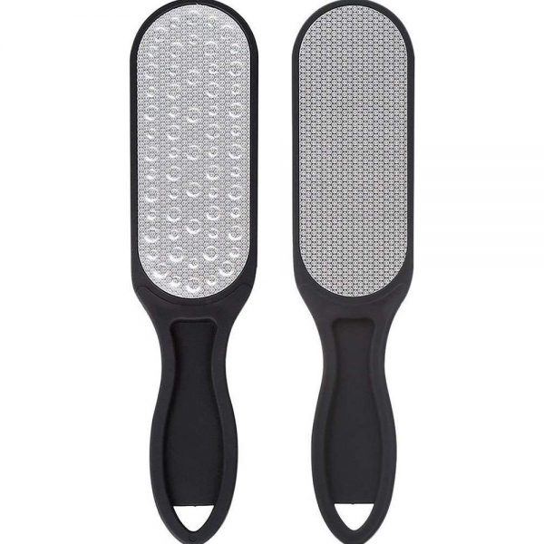 Dsqcai 1Pc Stainless Steel Foot File Heel Grater for The Feet Pedicure Rasp Remover Luxury Scrub Manicure Nail Tools