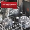 T-fal Initiatives Ceramic Nonstick Dishwasher Safe Toxic Free - Image 2