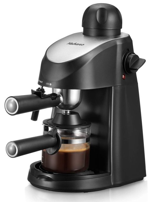 Yabano Espresso Machine, 3.5Bar Espresso Coffee Maker, Espresso and Cappuccino Machine with Milk Frother, Espresso Maker with Steamer