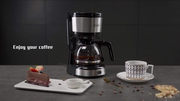 Gevi 4-Cup Coffee Maker with Auto-Shut Off, Small Drip Coffeemaker - Image 7