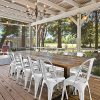 Yaheetech Metal Kitchen Dining Chairs, Indoor-Outdoor - Image 9