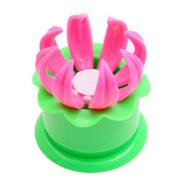 Cabilock Steamed Stuffed Bun Making Mold Pastry Pie Steam Bun Dumpling Maker Mould Cooking Tool Sets (Green)