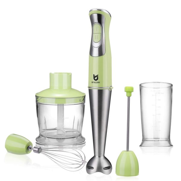 5-in-1 8-Speed Stick Blender with 500ml Food Grinder