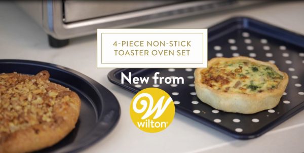 Wilton Non-Stick Diamond-Infused Navy Blue Toaster - Image 7