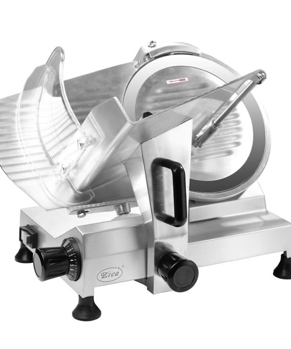 Zica 12" Chrome-plated Carbon Steel Blade Electric Deli Meat Cheese Food Ham Slicer Commercial and for Home use ZBS-12A