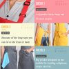 BIGHAS Adjustable Bib Apron with Pocket Extra Long Ties - Image 6