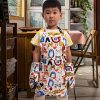 NEOVIVA Kids Apron and Kids Oven Mitts Set for Play Kitchen - Image 3