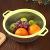 Stainless Steel Colander With Handle and Legs - Image 2