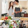 Cooking Apron with Pocket, EONSIX Waterproof Adjustable Cotton - Image 4