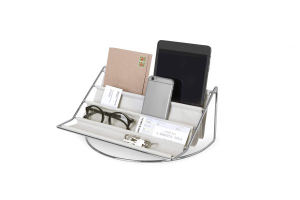 Umbra, Grey Hammock (Large) Accessory Organizer, Entryway Storage for Keys, Sunglasses, Eyeglasses and Other Essentials