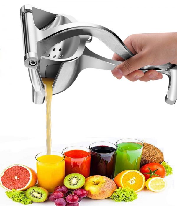 Manual Juicer, Stainless Steel Hand Squeezer, Portable Fruit Press, Single Press Squeezer, Detachable Multifunction Manual Fruit Juicer, Manual Juicer Extractor, Fruit Juicer Extractor Kitchen Tool
