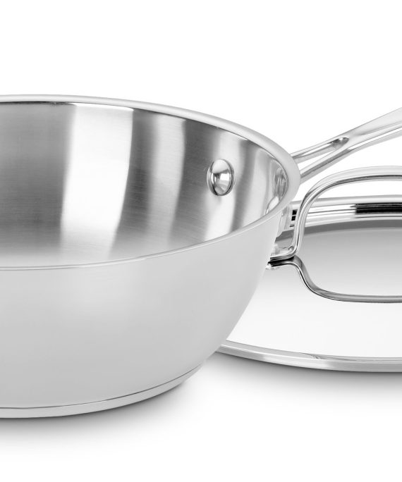 Cuisinart 735-24 Chef's Classic Stainless 3-Quart Chef's Pan with Cover