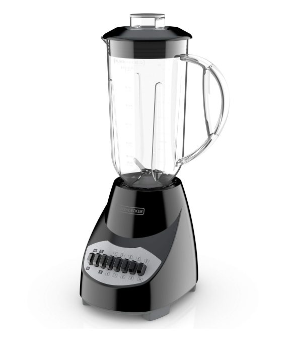 BLACK+DECKER Counter Top Blender, Black, BL2010BPA