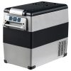 COSTWAY Car Refrigerator, 53-Quart Portable and Compact RV Fridge, -4°F to 68°F, Electric Compressor Freezer Cooler with Operating Panel, Groove Design, for Vehicle, Travel, Outdoor and Home Use