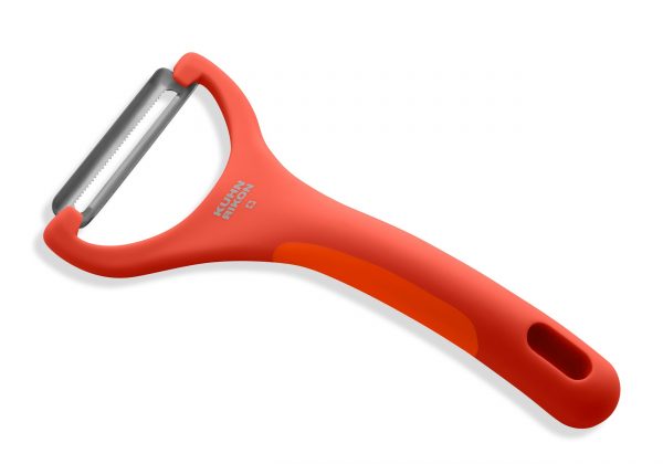 Kuhn Rikon Serrated Piranha “Y” Peeler 6.25” Red