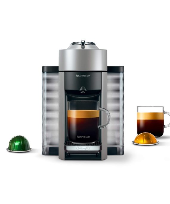 Nespresso Vertuo Coffee and Espresso Machine by De'Longhi, Silver