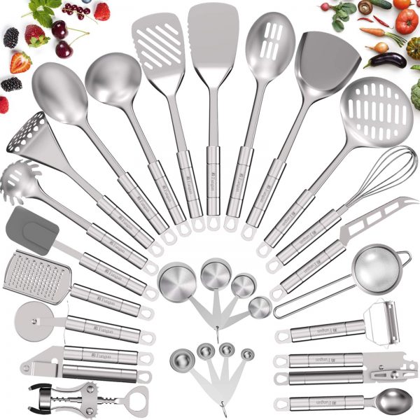 Nonstick Kitchen Utensils Cookware Set with Spatula