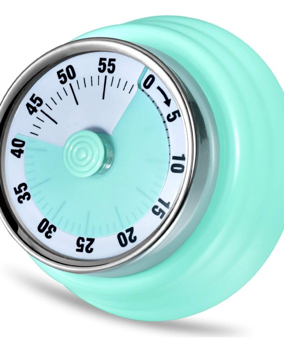 LAOPAO Kitchen Timer, Kitchen Countdown Cooking Timer Reminder, No Battery Required Magnetic Mechanical Timer Time Management Timer