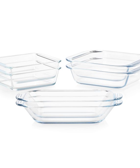 Pyrex Littles Toaster Oven Cookware, 6-Piece