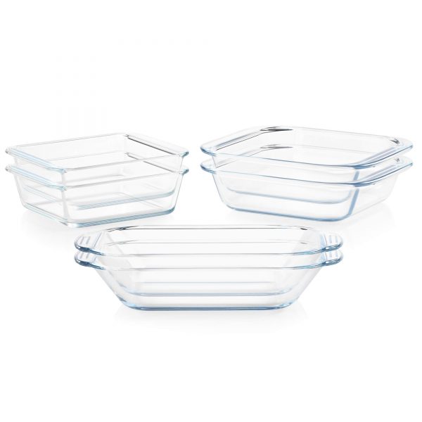 Pyrex Littles Toaster Oven Cookware, 6-Piece