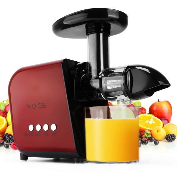 Slow Masticating Juicer Extractor with Reverse Function