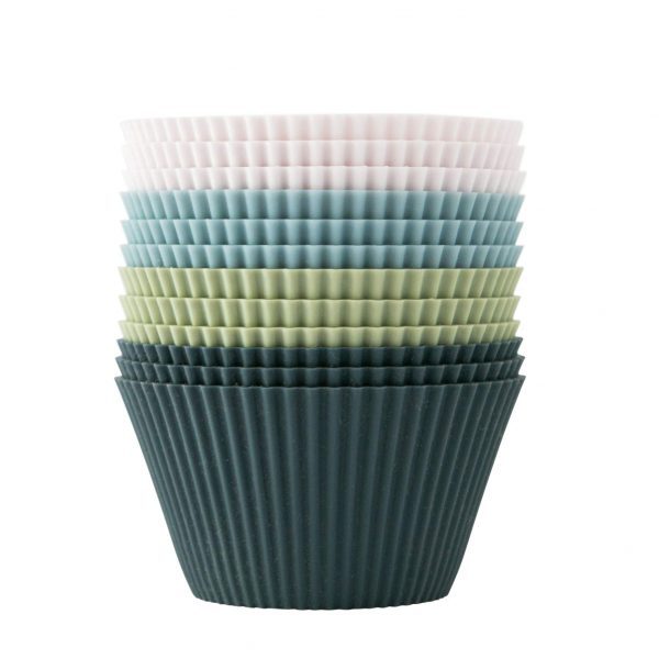 The Silicone Kitchen Reusable Silicone JUMBO Baking Cups | Non-Toxic | BPA Free | Dishwasher Safe