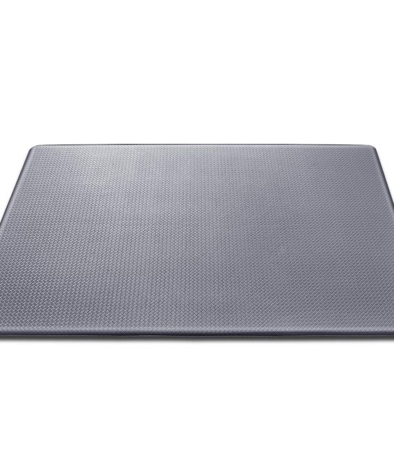 Anti Fatigue Mat Kitchen Cushioned Waterproof Kitchen Floor Mat Comfort Non Slip Standing Rug 18" (W) x 30"(L),Grey
