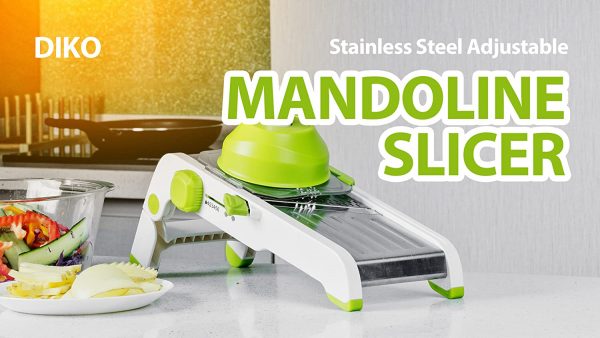 DIKO Adjustable Mandoline Slicer, Vegetable Cutter Food - Image 7