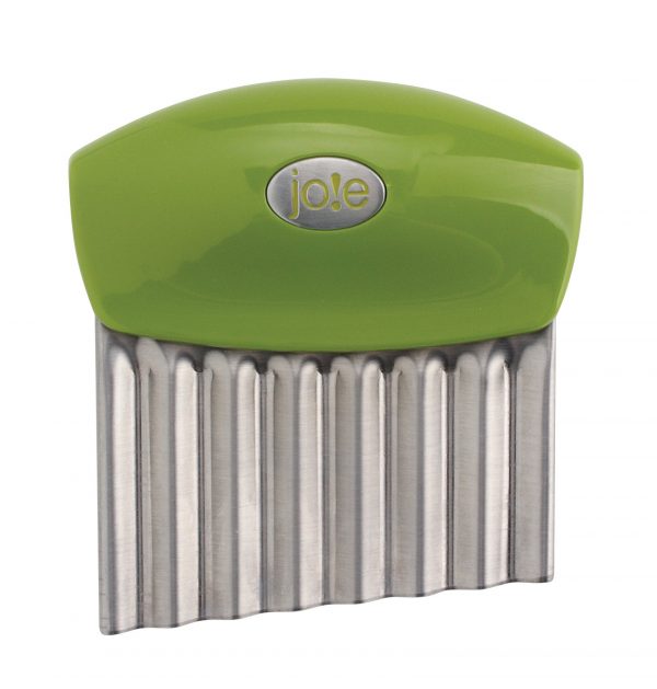 Joie Fruit And Vegetable Wavy Chopper Knife, Stainless Steel Blade, Colors Vary