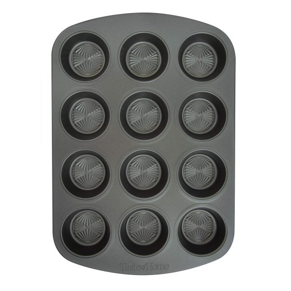 Taste of Home 12-cup Non-Stick Metal Muffin Pan