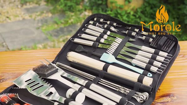 Morole 45PCS BBQ Grill Accessories Grill Tools Set - Image 7