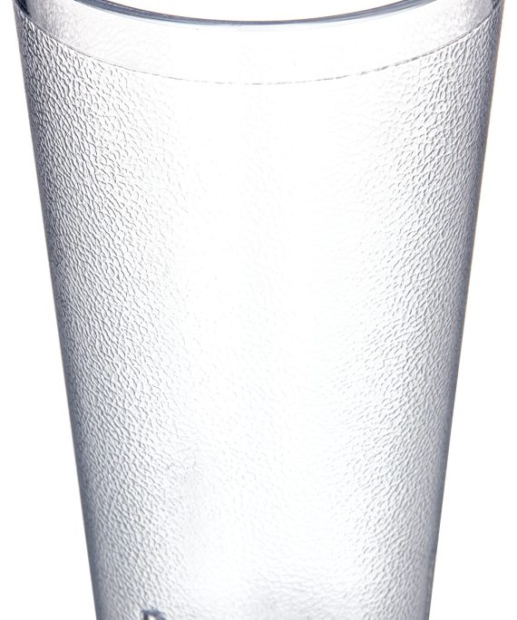 Carlisle 5232-8207 BPA Free Plastic Stackable Tumbler, 32 oz., Clear (Pack of 6)