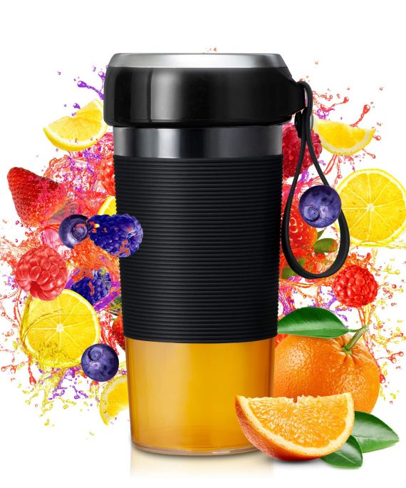 Portable Blender, Smoothie Blender with Magnetic Charging, Blender for Shakes and Smoothies with 301 Stainless Steel Blade, BPA Free, 12oz for Home, Office, Sports, Travel, Outdoors
