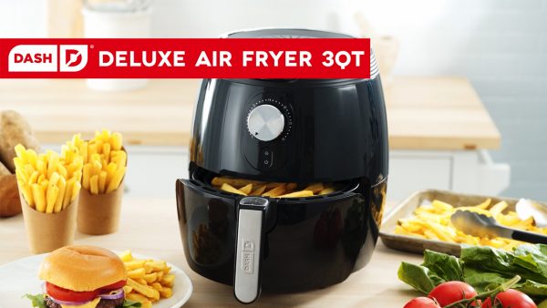 DASH Deluxe Electric Air Fryer + Oven Cooker with Temperature Control - Image 7