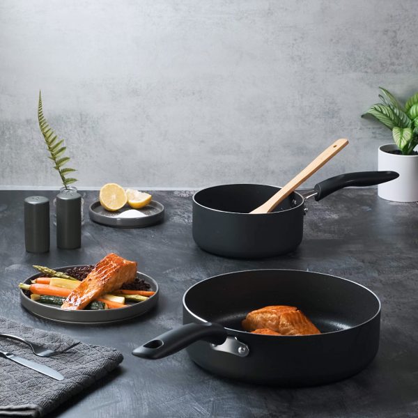 Goodful Premium Non-Stick Cookware Set, Dishwasher Safe Pots and Pans - Image 7