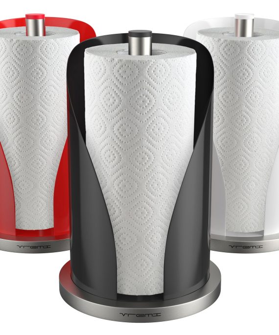 Vremi Vertical Paper Towel Holder for Kitchen Countertop