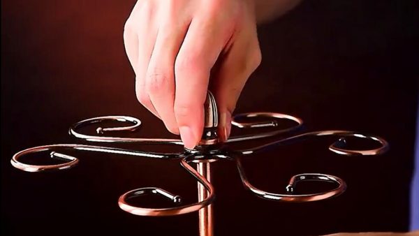 Jolitac Wine Glass Stand Racks Holder Display With 6 Hooks - Image 7