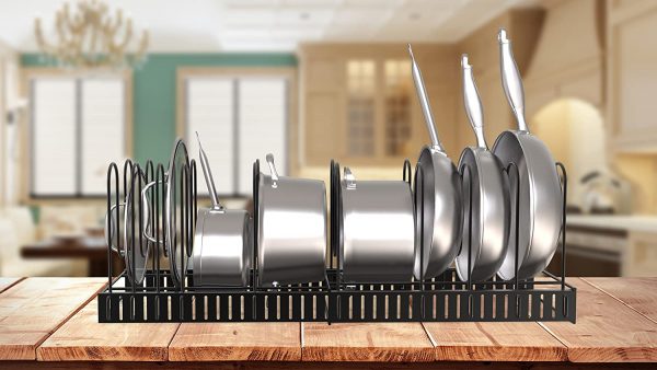 Vdomus Extensible Pot Rack Organizer with 4 DIY Methods - Image 7